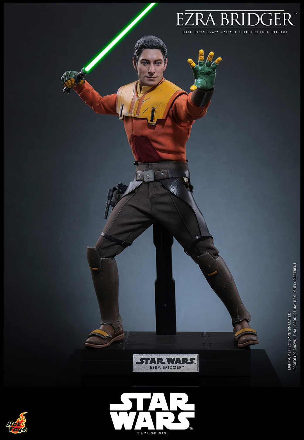PRE-ORDER Hot Toys Star Wars Rebels Ezra Bridger 1/6th Scale Figure