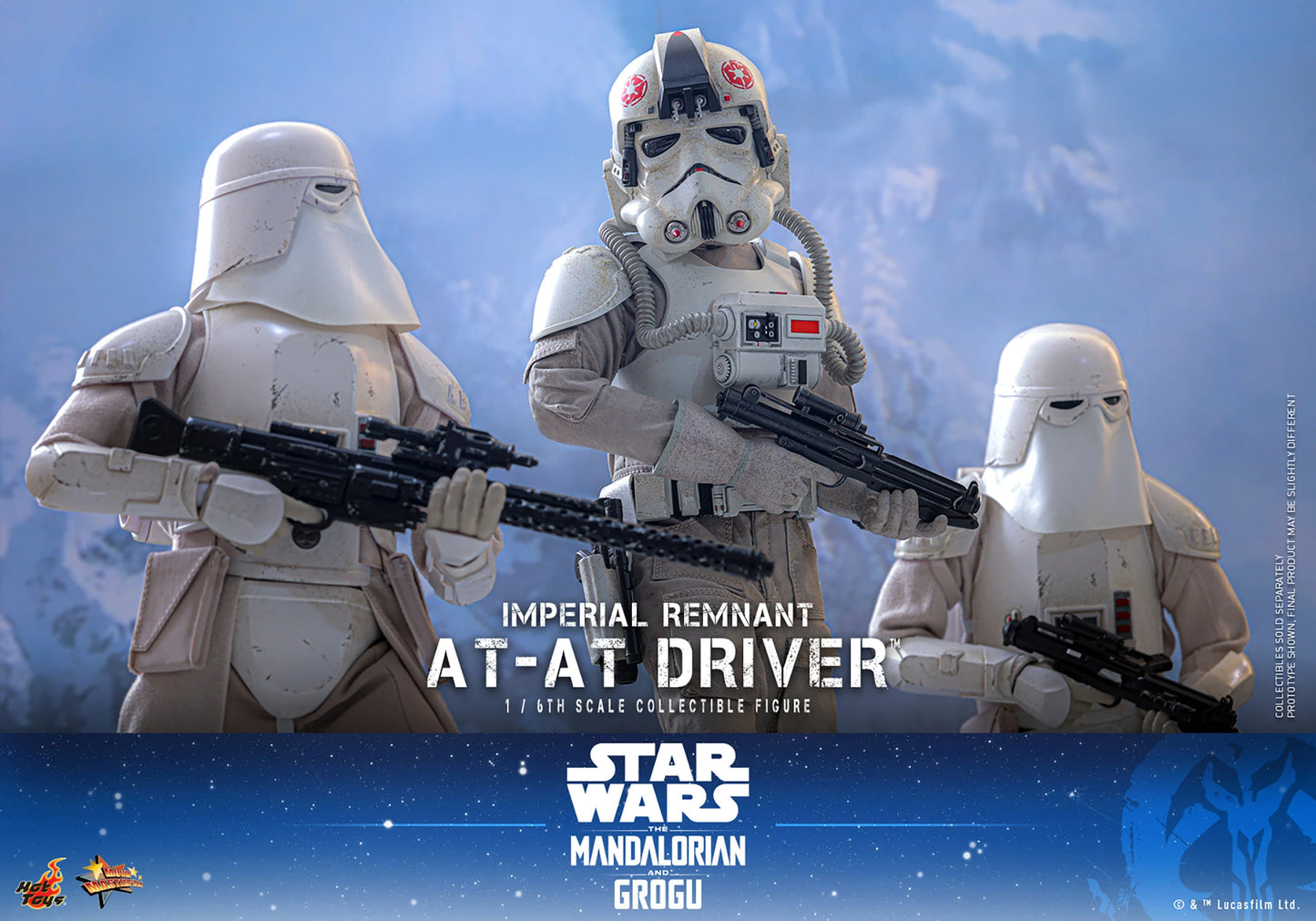 Hot Toys Star Wars Imperial Remnant AT-AT Driver 1/6th Scale Figure