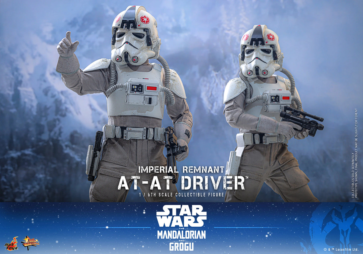 Hot Toys Star Wars Imperial Remnant AT-AT Driver 1/6th Scale Figure
