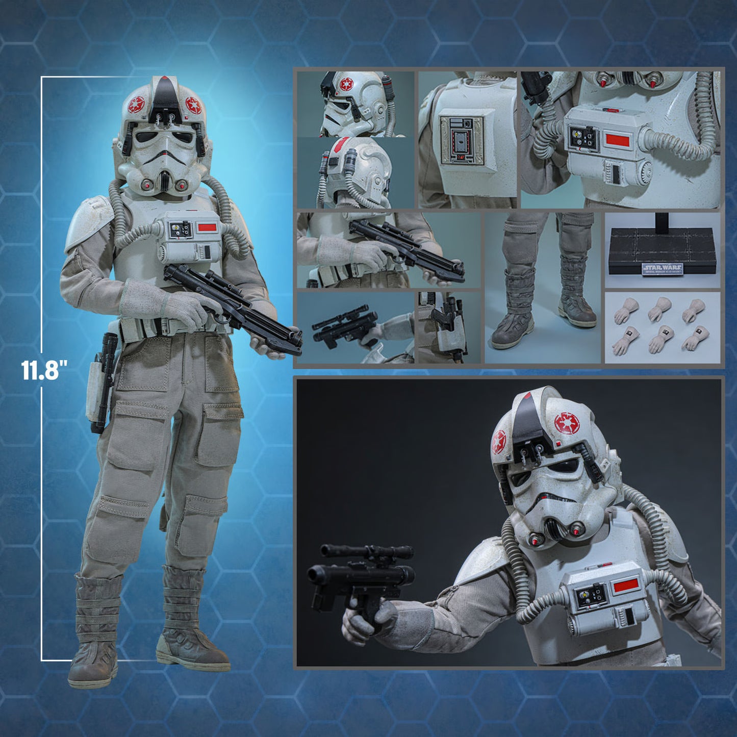 Hot Toys Star Wars Imperial Remnant AT-AT Driver 1/6th Scale Figure