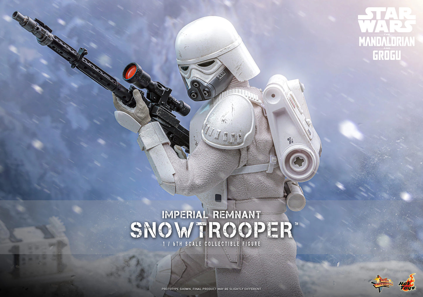 PRE-ORDER Hot Toys Star Wars The Mandalorian & Grogu Imperial Remnant Snowtrooper 1/6th Scale Figure
