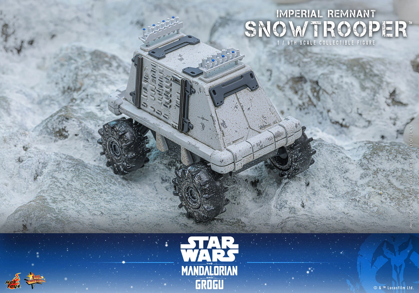 PRE-ORDER Hot Toys Star Wars The Mandalorian & Grogu Imperial Remnant Snowtrooper 1/6th Scale Figure