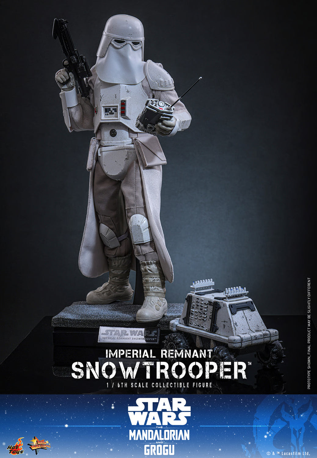 PRE-ORDER Hot Toys Star Wars The Mandalorian & Grogu Imperial Remnant Snowtrooper 1/6th Scale Figure