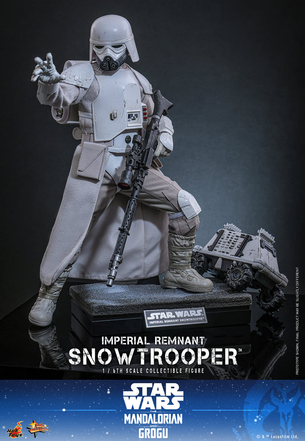 PRE-ORDER Hot Toys Star Wars The Mandalorian & Grogu Imperial Remnant Snowtrooper 1/6th Scale Figure
