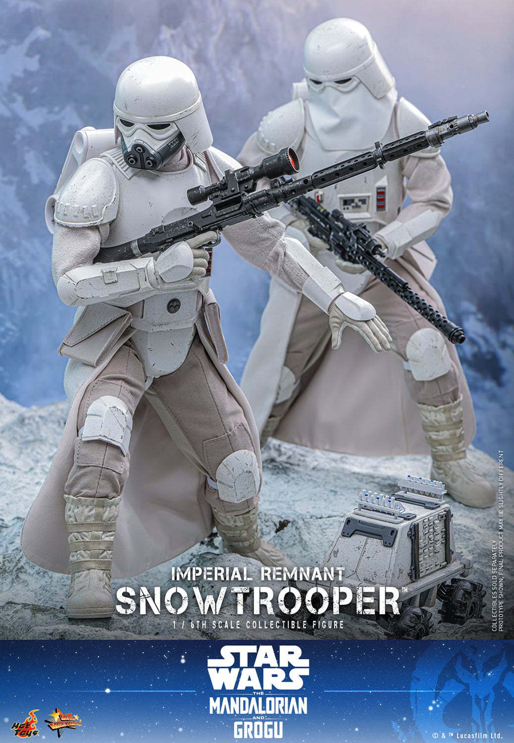 PRE-ORDER Hot Toys Star Wars The Mandalorian & Grogu Imperial Remnant Snowtrooper 1/6th Scale Figure