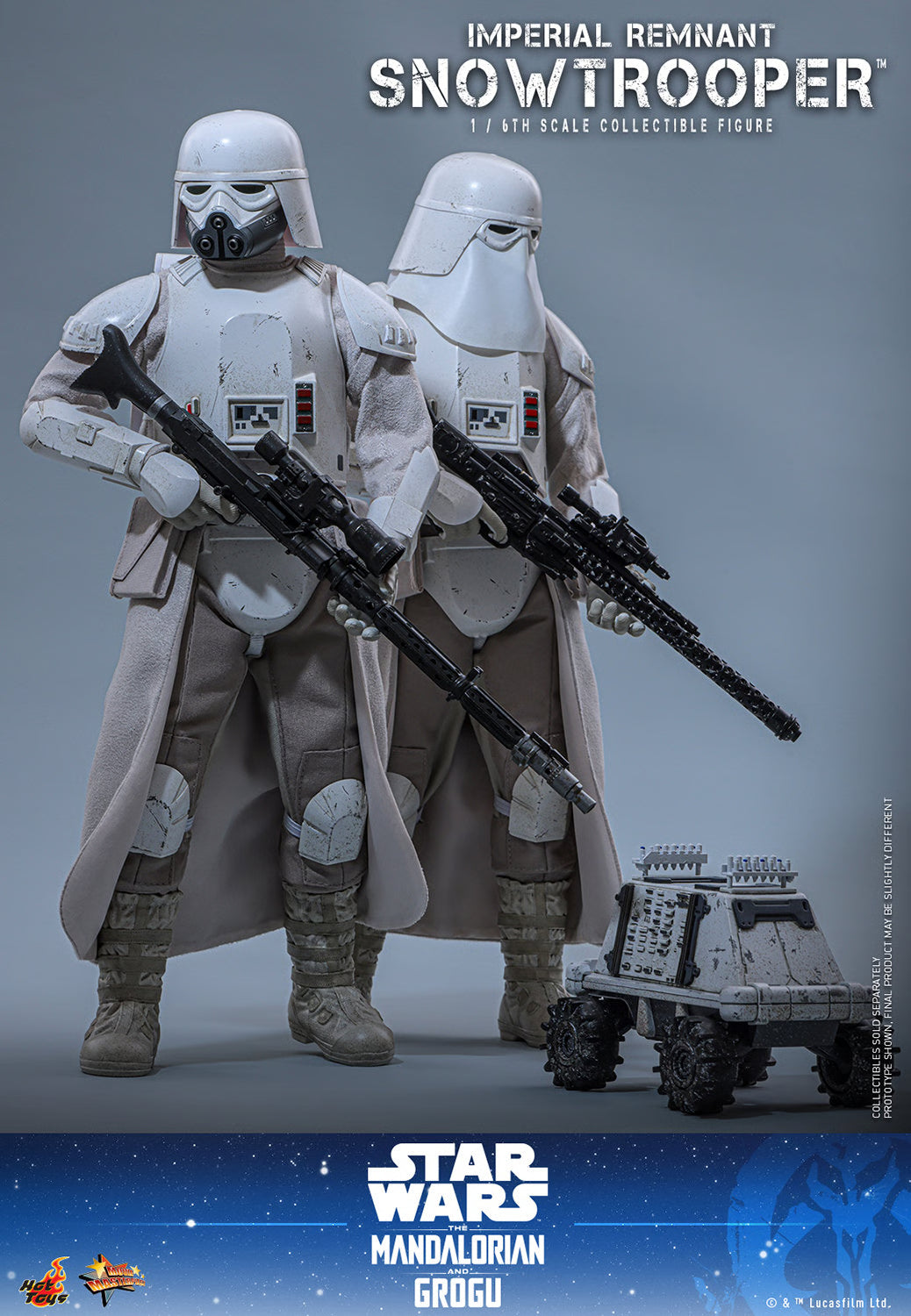 PRE-ORDER Hot Toys Star Wars The Mandalorian & Grogu Imperial Remnant Snowtrooper 1/6th Scale Figure