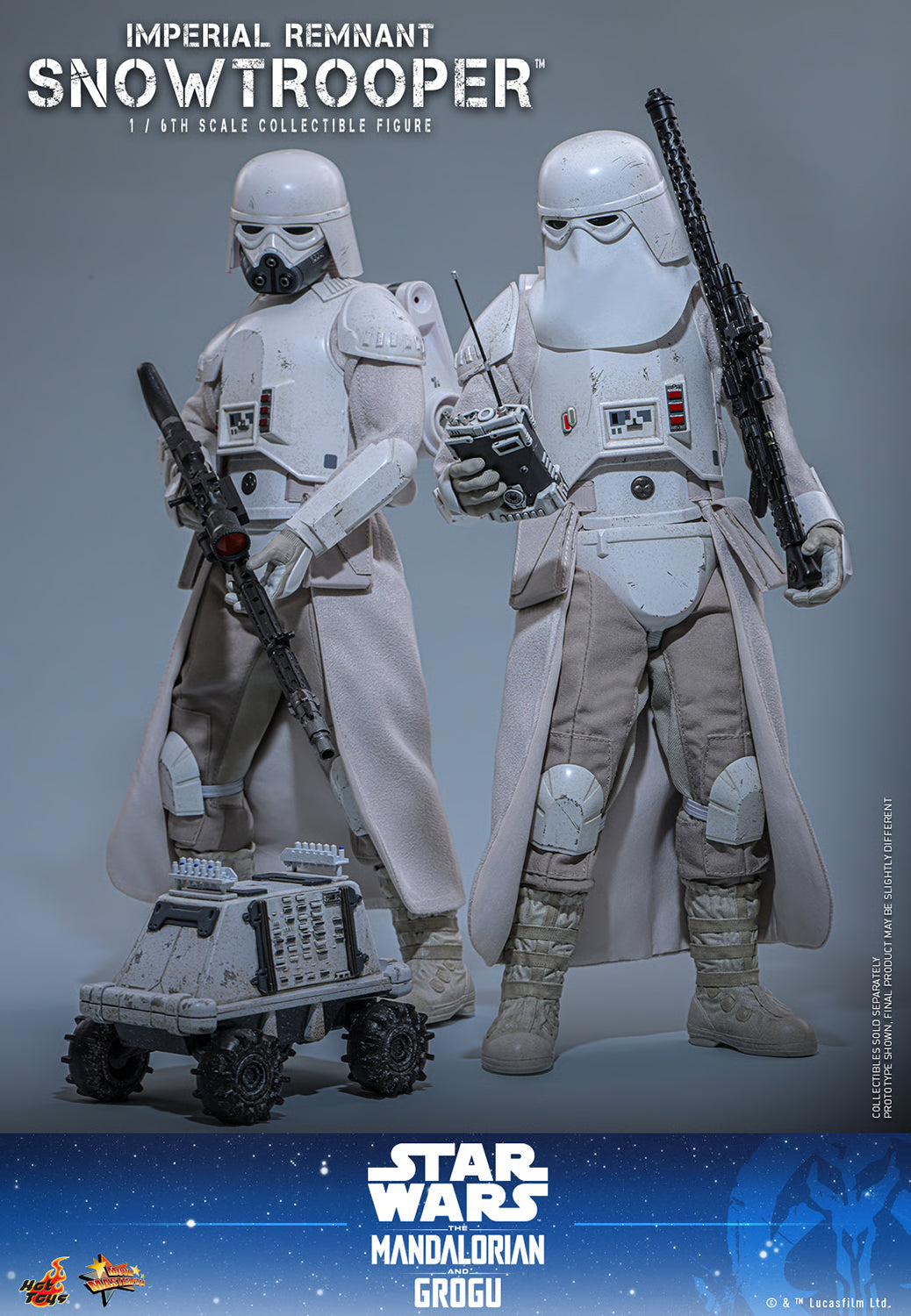 PRE-ORDER Hot Toys Star Wars The Mandalorian & Grogu Imperial Remnant Snowtrooper 1/6th Scale Figure