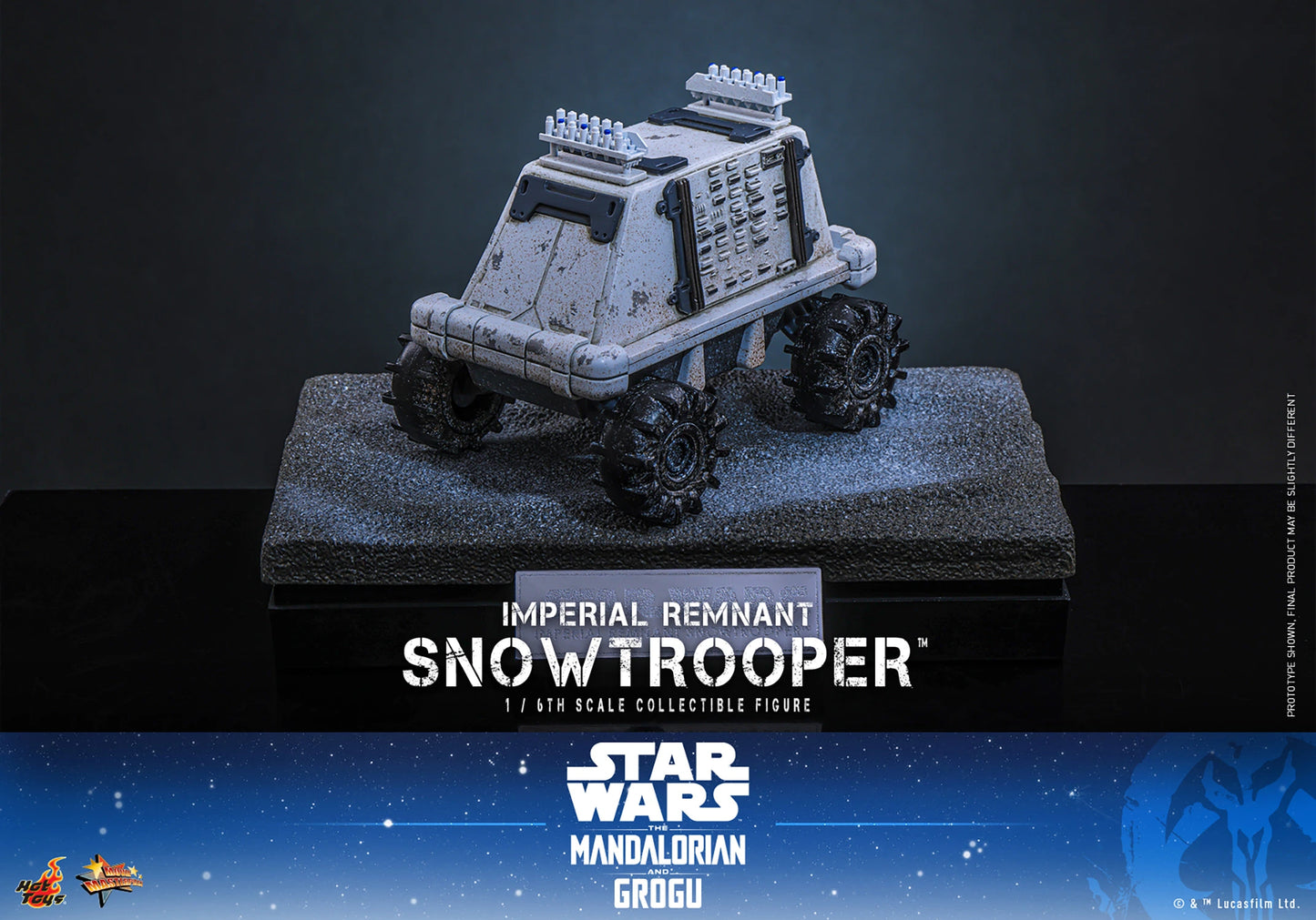 PRE-ORDER Hot Toys Star Wars The Mandalorian & Grogu Imperial Remnant Snowtrooper 1/6th Scale Figure