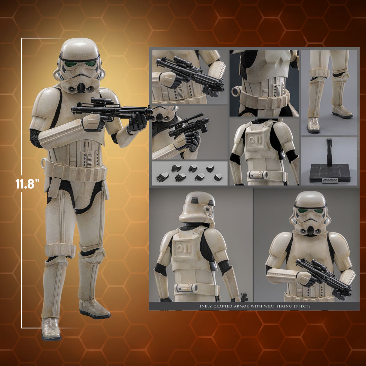 PRE-ORDER Hot Toys Star Wars The Mandalorian Imperial Remnant Stormtrooper 1/6th Scale Figure