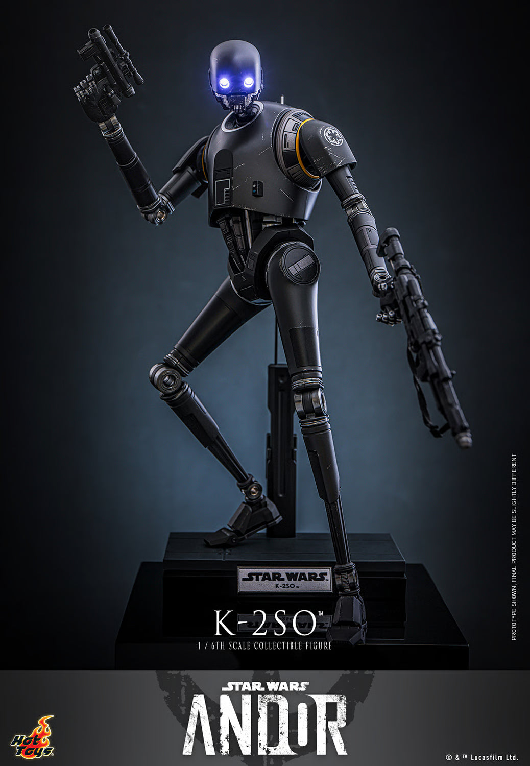 PRE-ORDER Hot Toys Star Wars Andor K-2SO Sixth Scale Figure