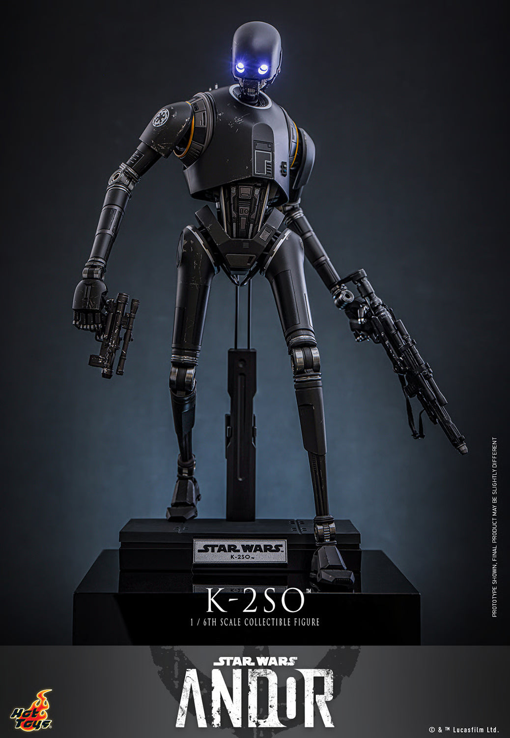 PRE-ORDER Hot Toys Star Wars Andor K-2SO Sixth Scale Figure