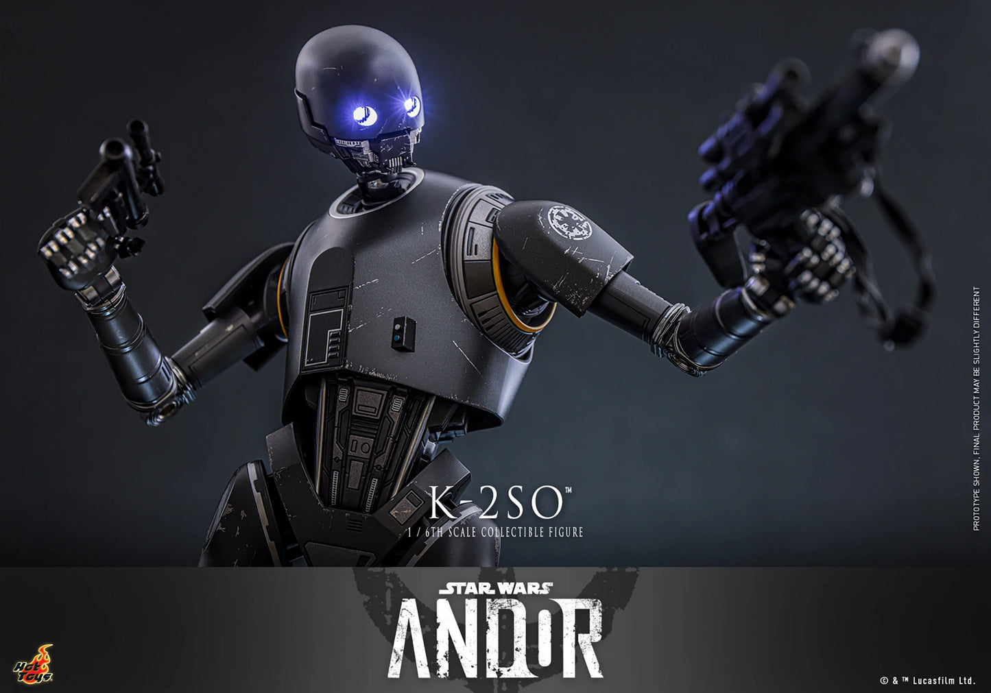 PRE-ORDER Hot Toys Star Wars Andor K-2SO Sixth Scale Figure