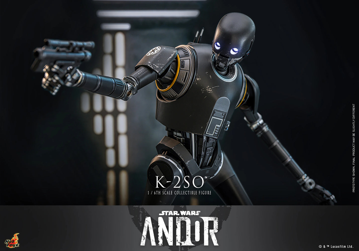 PRE-ORDER Hot Toys Star Wars Andor K-2SO Sixth Scale Figure