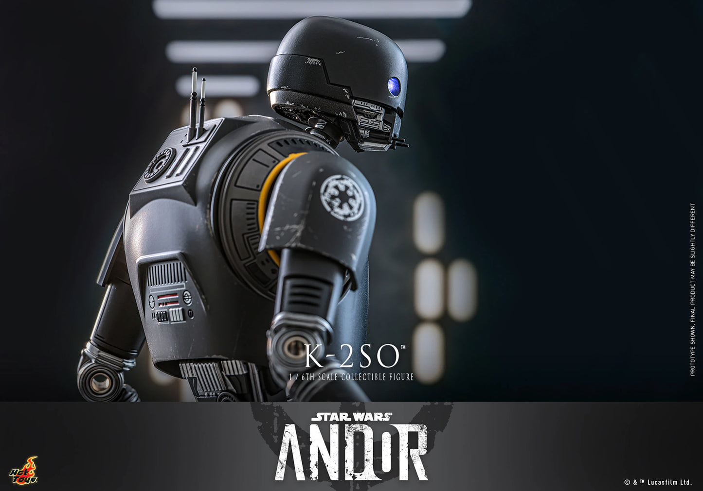 PRE-ORDER Hot Toys Star Wars Andor K-2SO Sixth Scale Figure