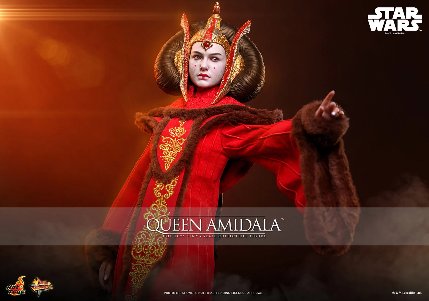 PRE-ORDER Hot Toys Star Wars The Phantom Menace Queen Amidala 1/6th Scale Figure