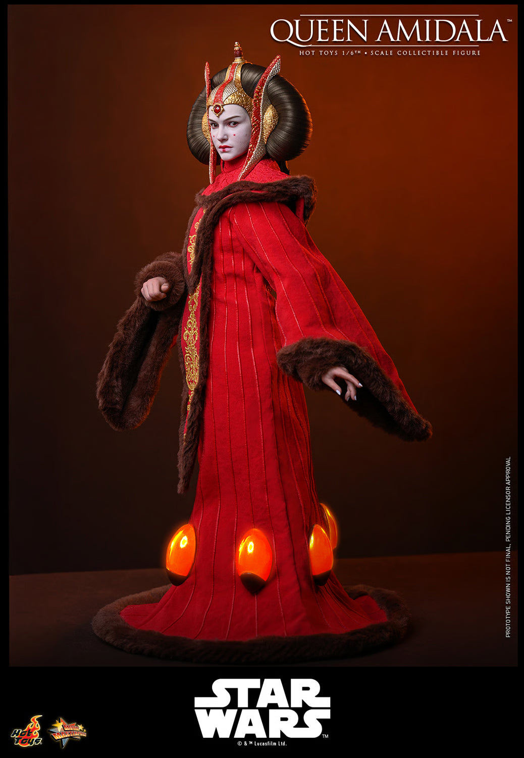 PRE-ORDER Hot Toys Star Wars The Phantom Menace Queen Amidala 1/6th Scale Figure