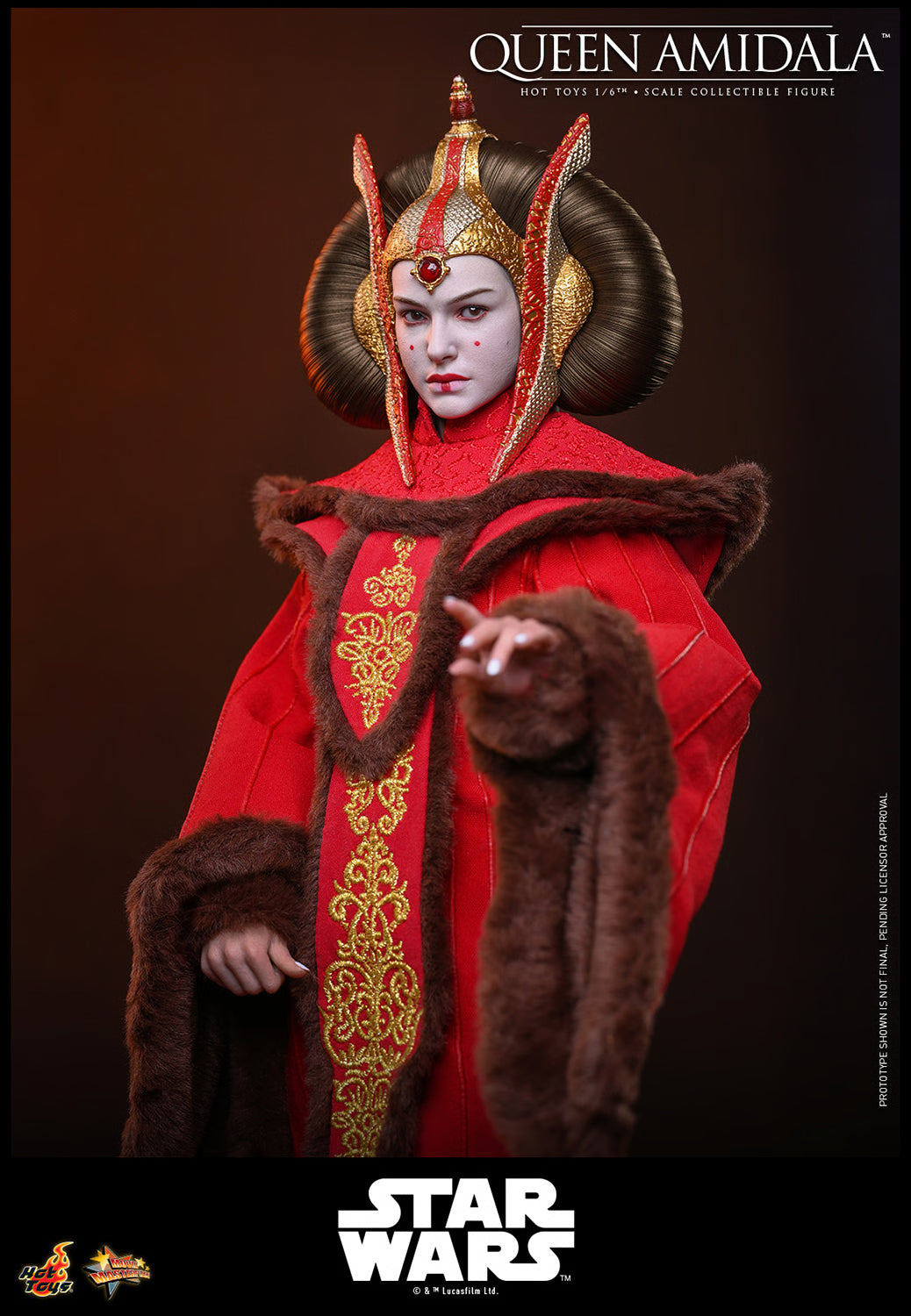 PRE-ORDER Hot Toys Star Wars The Phantom Menace Queen Amidala 1/6th Scale Figure