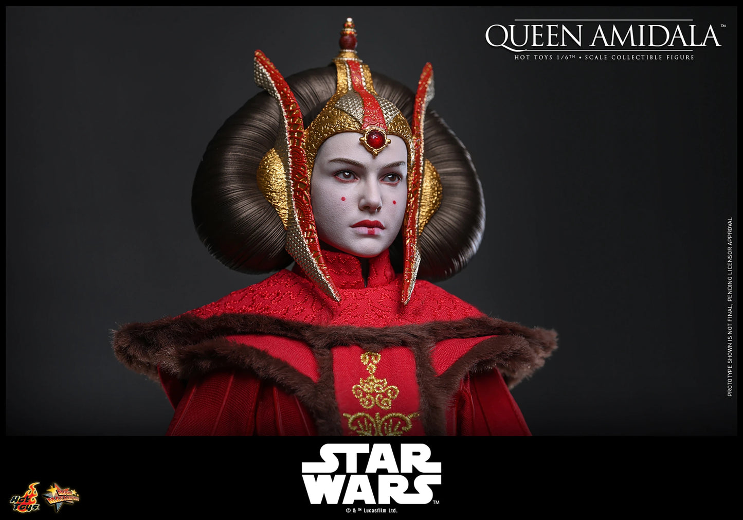 PRE-ORDER Hot Toys Star Wars The Phantom Menace Queen Amidala 1/6th Scale Figure
