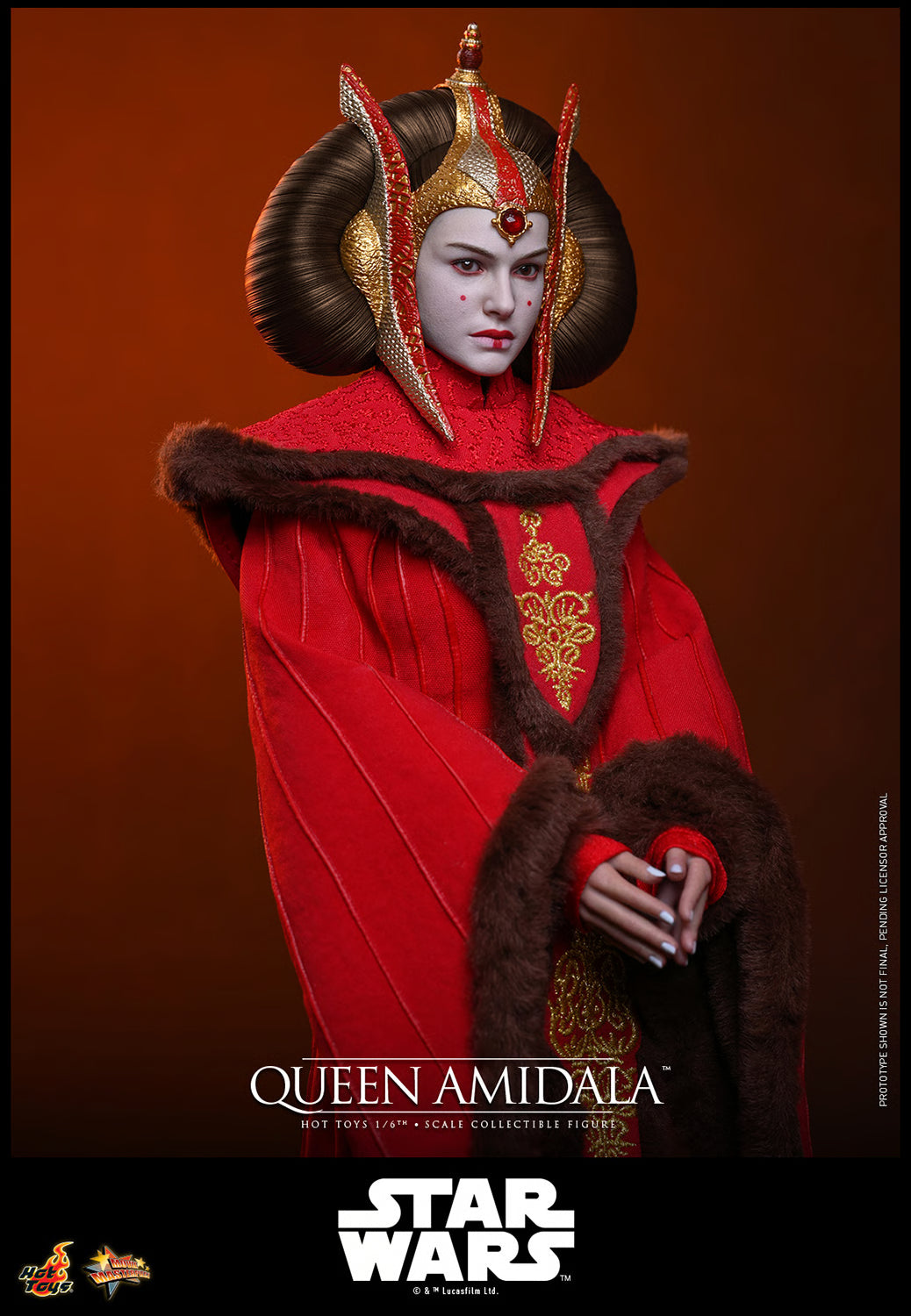 PRE-ORDER Hot Toys Star Wars The Phantom Menace Queen Amidala 1/6th Scale Figure