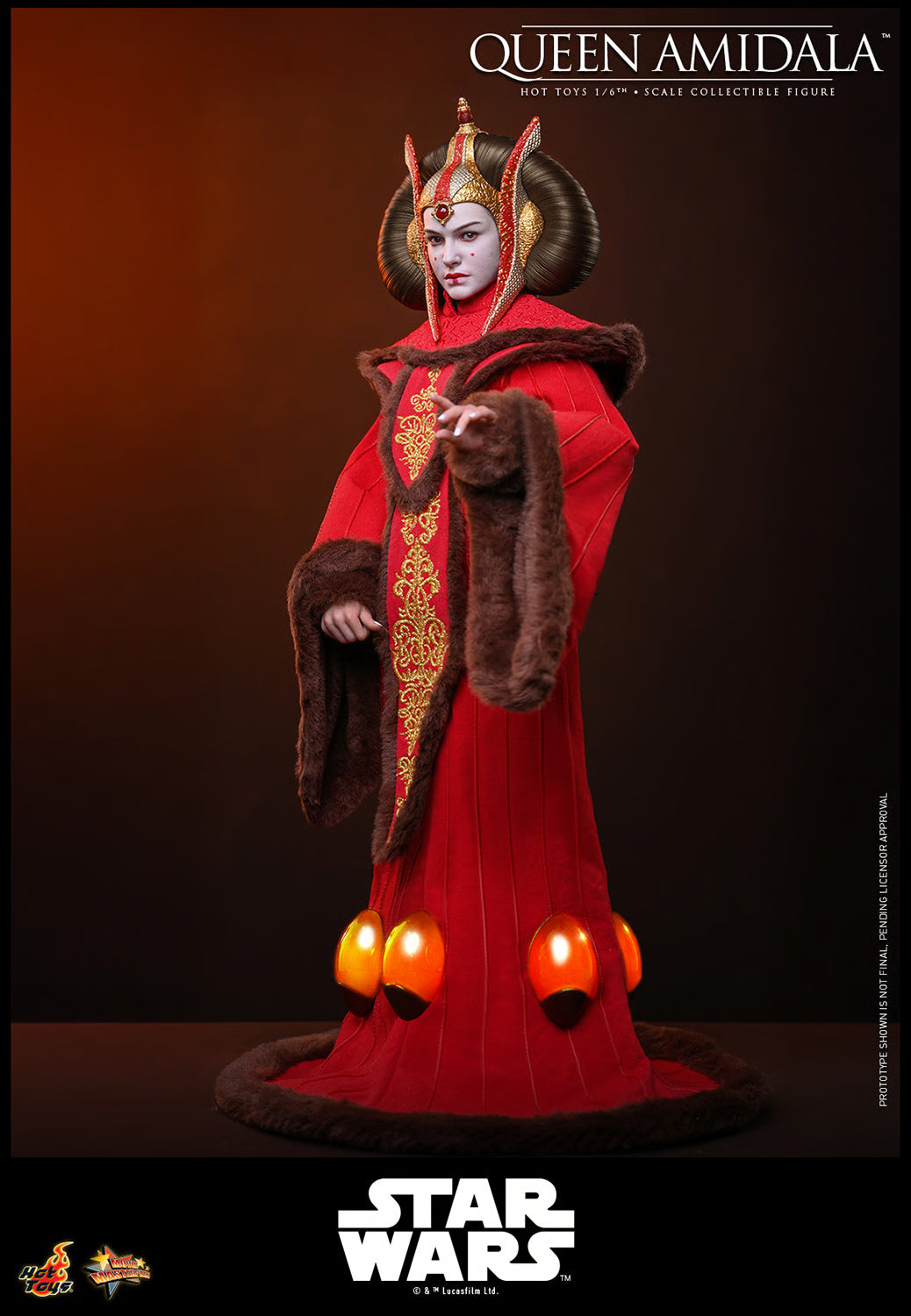 PRE-ORDER Hot Toys Star Wars The Phantom Menace Queen Amidala 1/6th Scale Figure
