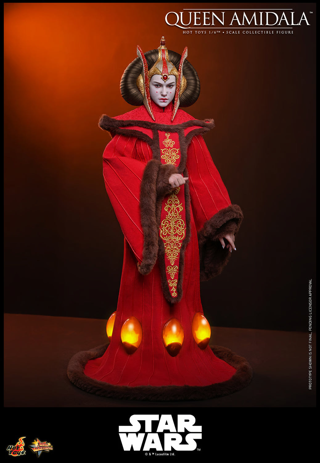 PRE-ORDER Hot Toys Star Wars The Phantom Menace Queen Amidala 1/6th Scale Figure