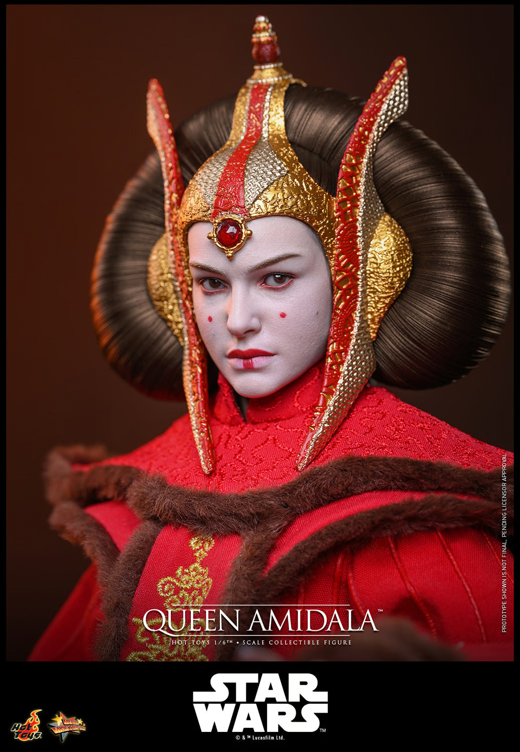 PRE-ORDER Hot Toys Star Wars The Phantom Menace Queen Amidala 1/6th Scale Figure