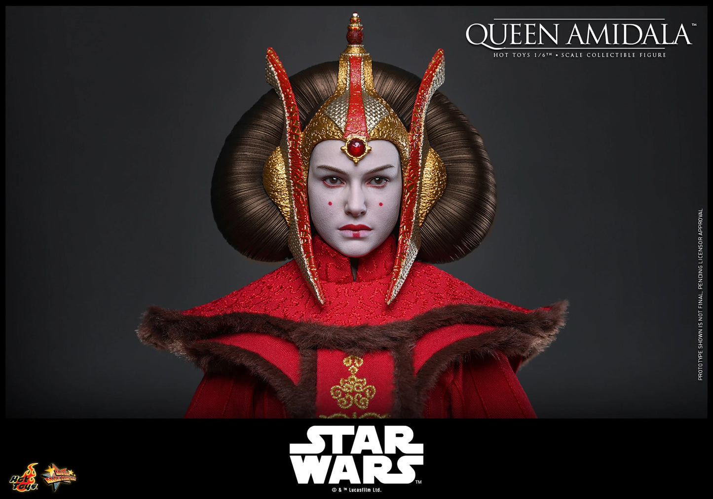 PRE-ORDER Hot Toys Star Wars The Phantom Menace Queen Amidala 1/6th Scale Figure