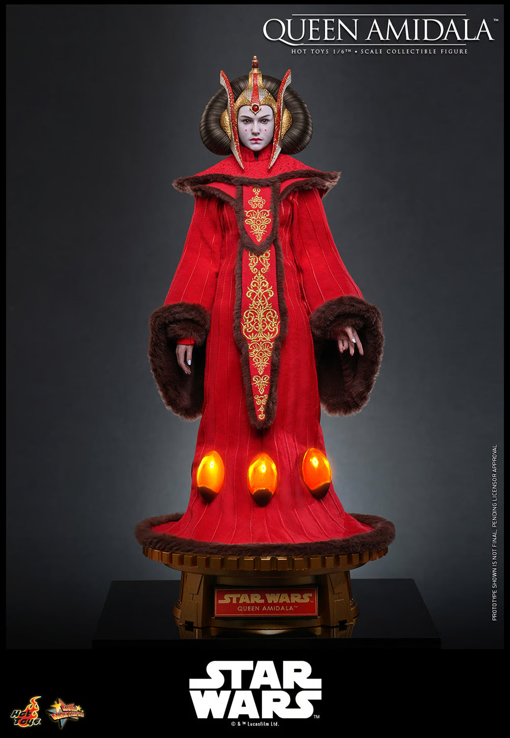 PRE-ORDER Hot Toys Star Wars The Phantom Menace Queen Amidala 1/6th Scale Figure