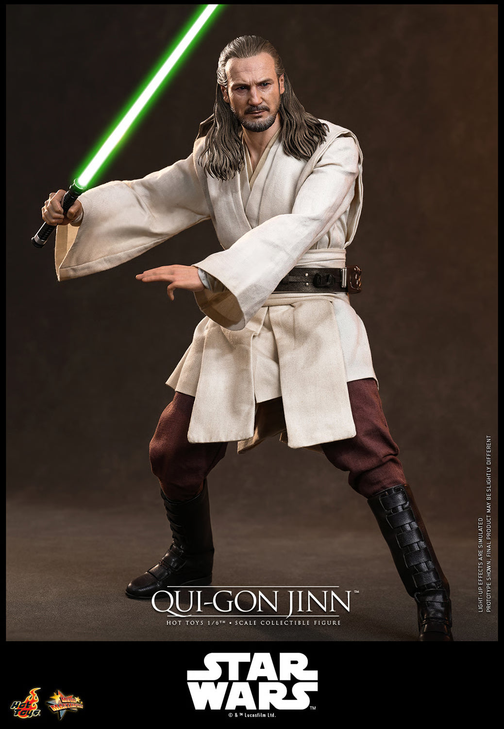 PRE-ORDER Hot Toys Star Wars The Phantom Menace Qui-Gon Jinn 1/6th Scale Figure