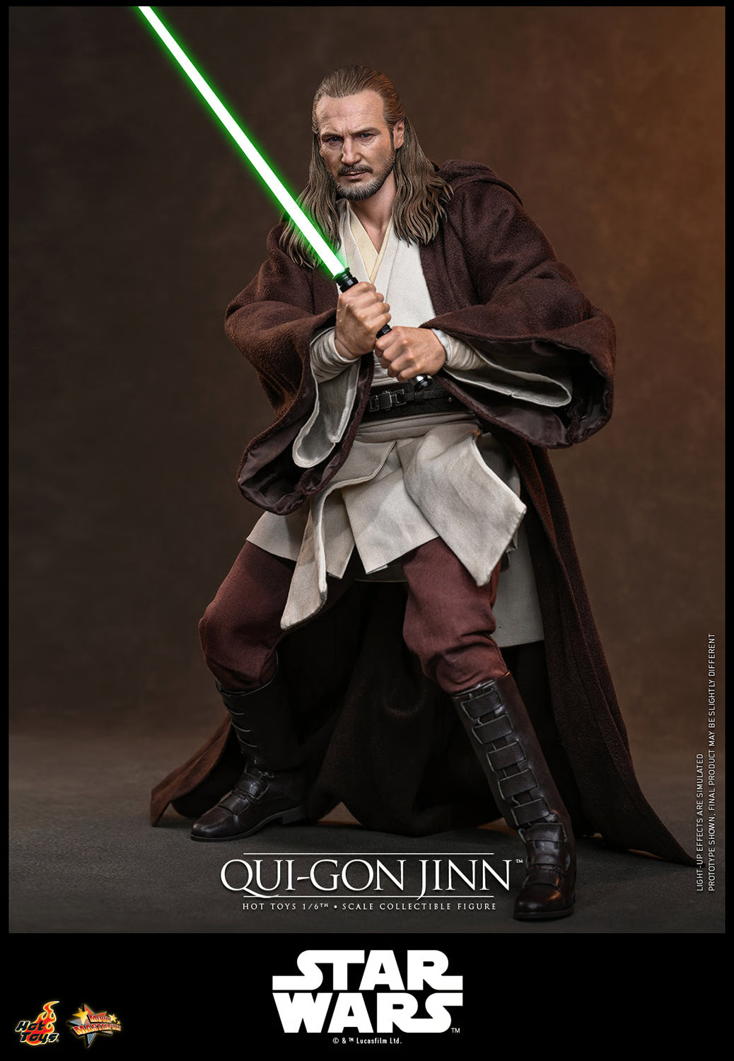 PRE-ORDER Hot Toys Star Wars The Phantom Menace Qui-Gon Jinn 1/6th Scale Figure