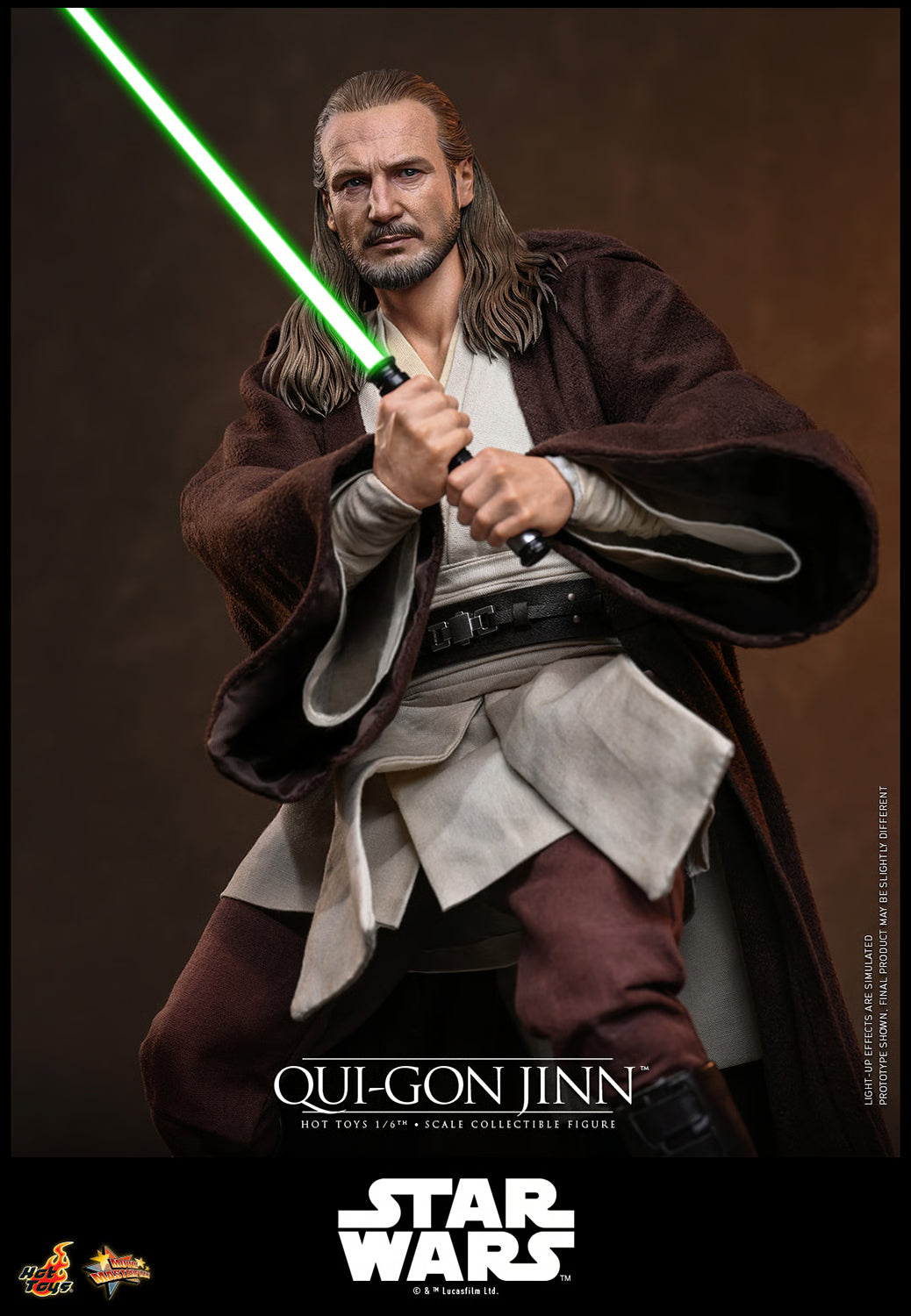 PRE-ORDER Hot Toys Star Wars The Phantom Menace Qui-Gon Jinn 1/6th Scale Figure