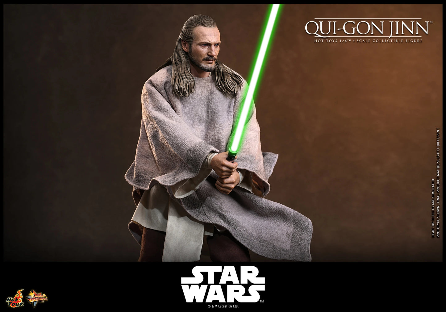 PRE-ORDER Hot Toys Star Wars The Phantom Menace Qui-Gon Jinn 1/6th Scale Figure