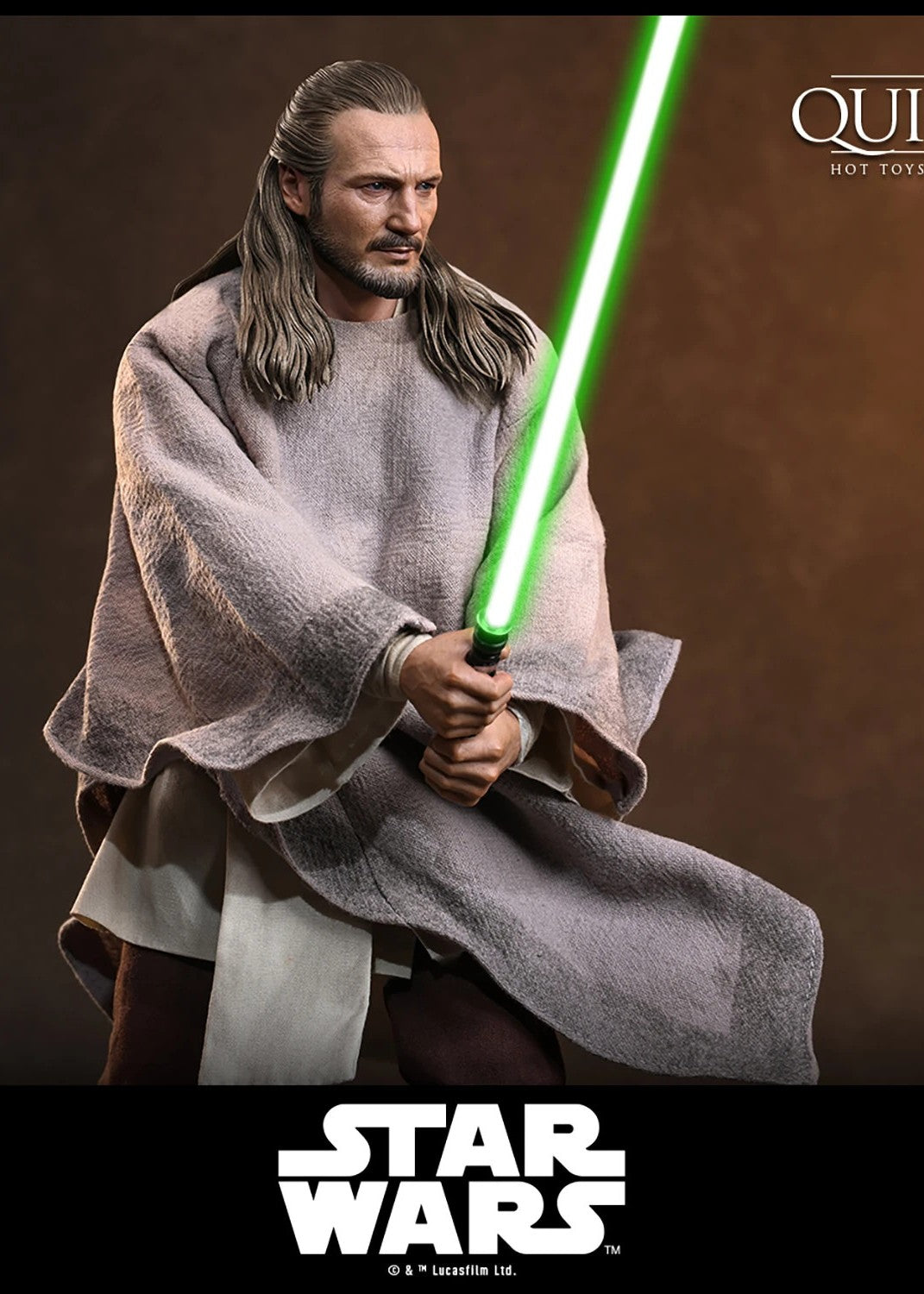 PRE-ORDER Hot Toys Star Wars The Phantom Menace Qui-Gon Jinn 1/6th Scale Figure