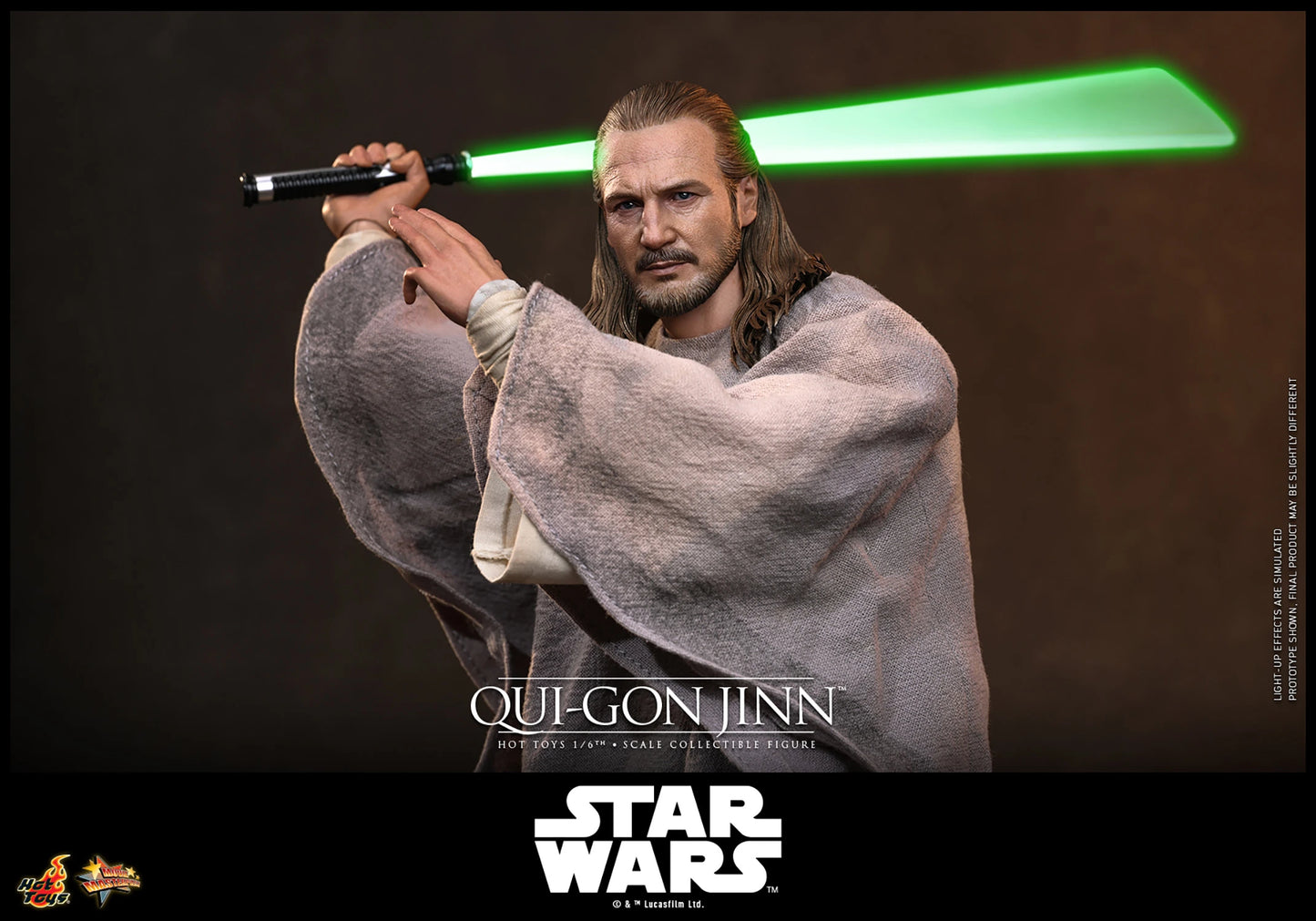 PRE-ORDER Hot Toys Star Wars The Phantom Menace Qui-Gon Jinn 1/6th Scale Figure