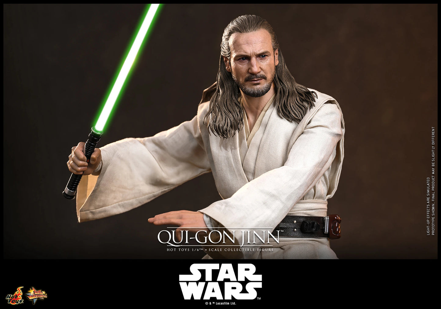 PRE-ORDER Hot Toys Star Wars The Phantom Menace Qui-Gon Jinn 1/6th Scale Figure