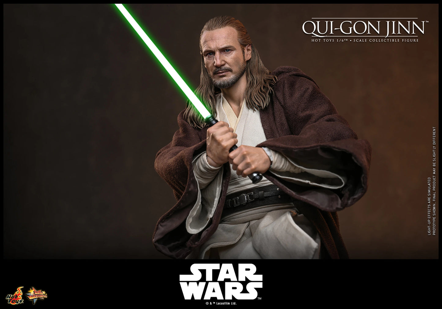PRE-ORDER Hot Toys Star Wars The Phantom Menace Qui-Gon Jinn 1/6th Scale Figure