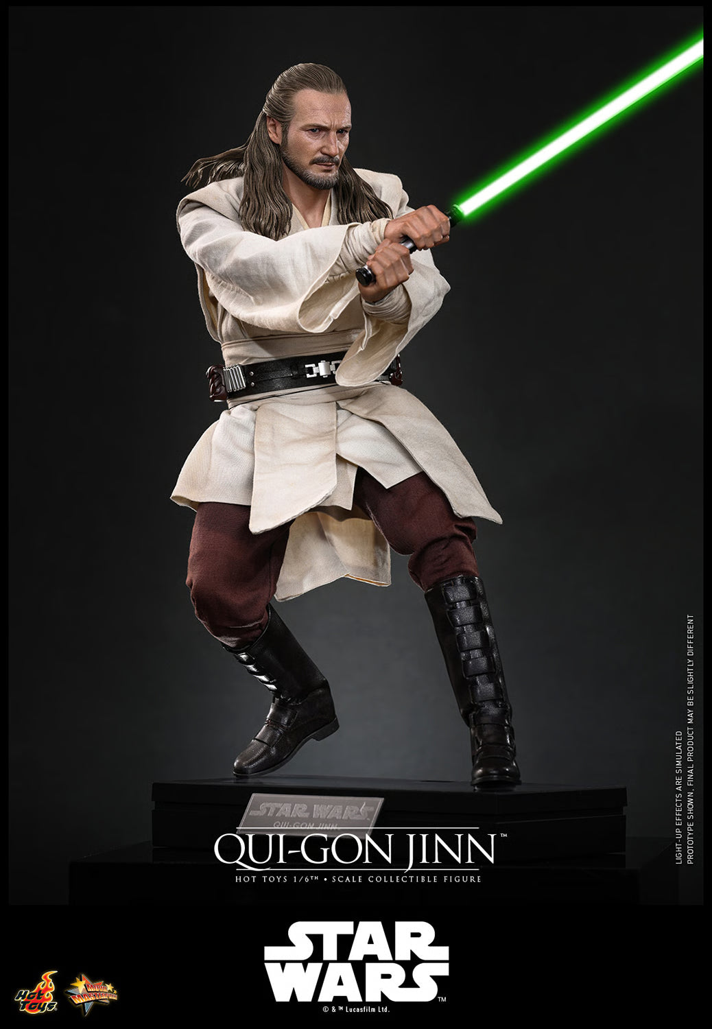 PRE-ORDER Hot Toys Star Wars The Phantom Menace Qui-Gon Jinn 1/6th Scale Figure