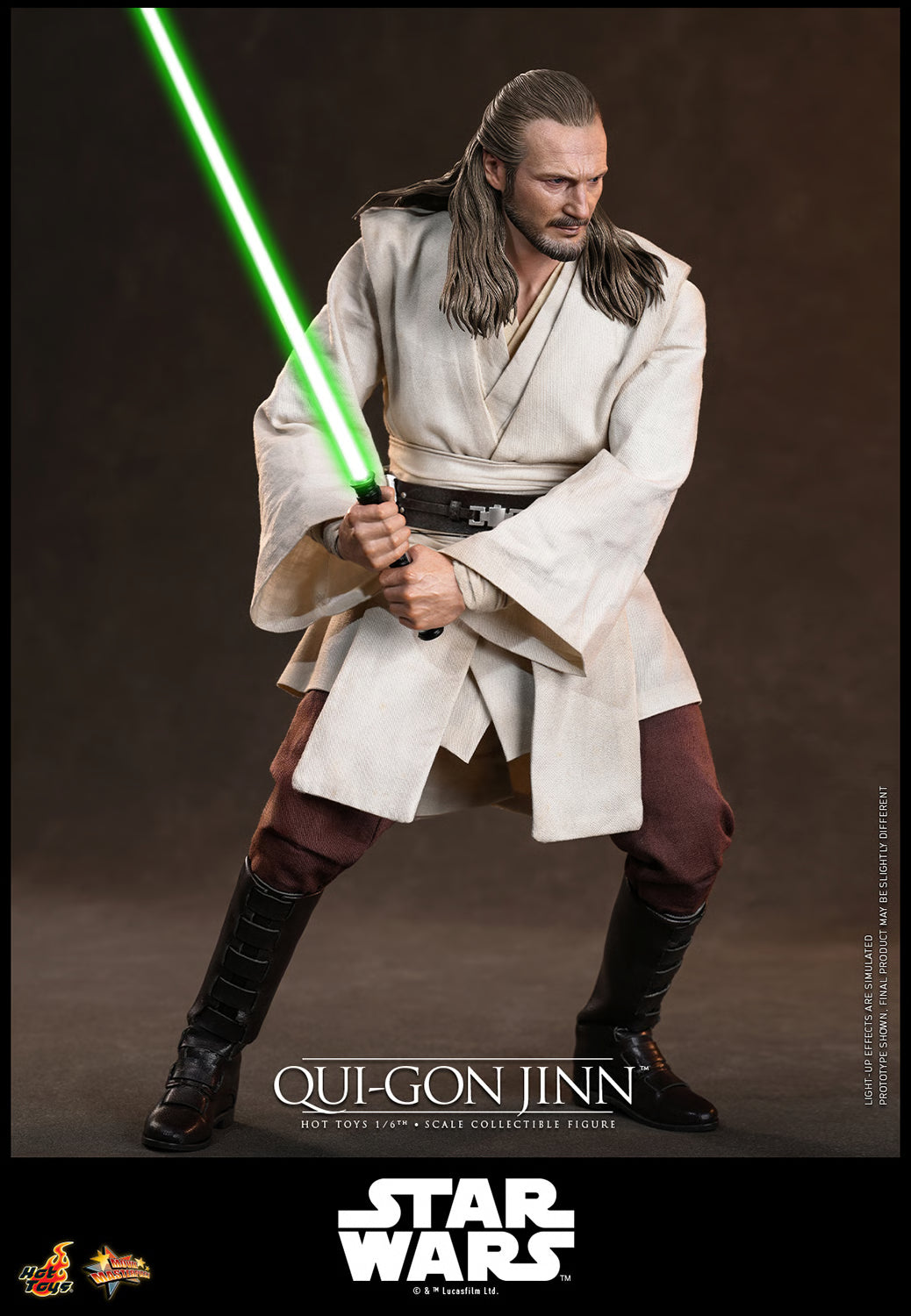 PRE-ORDER Hot Toys Star Wars The Phantom Menace Qui-Gon Jinn 1/6th Scale Figure