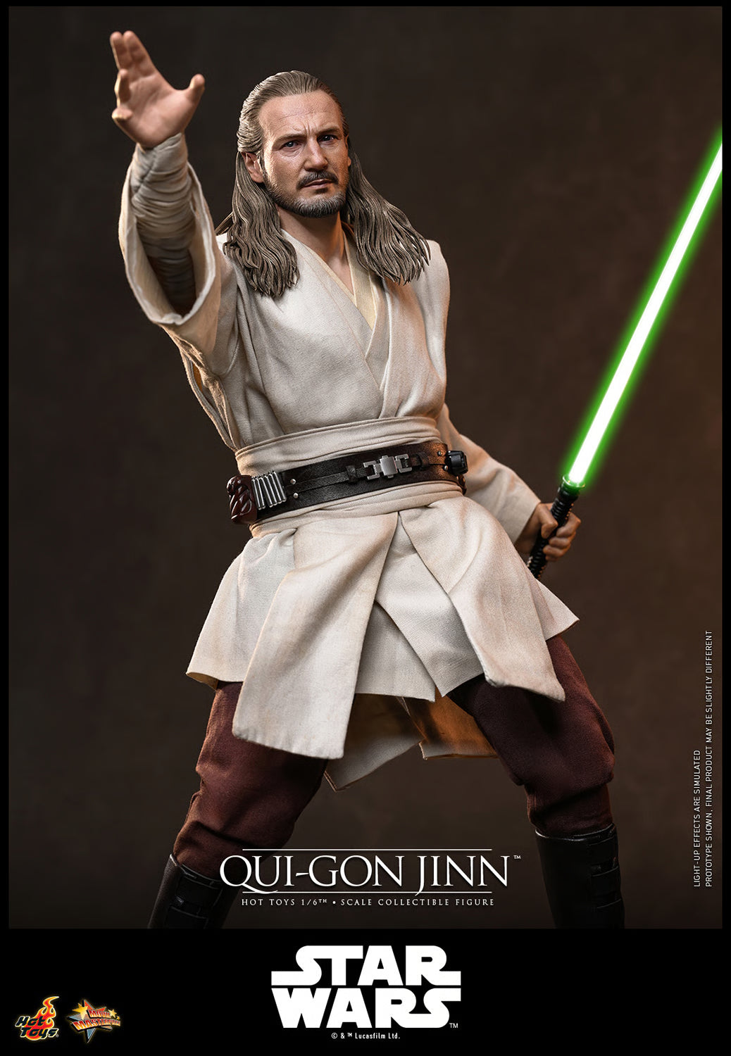 PRE-ORDER Hot Toys Star Wars The Phantom Menace Qui-Gon Jinn 1/6th Scale Figure