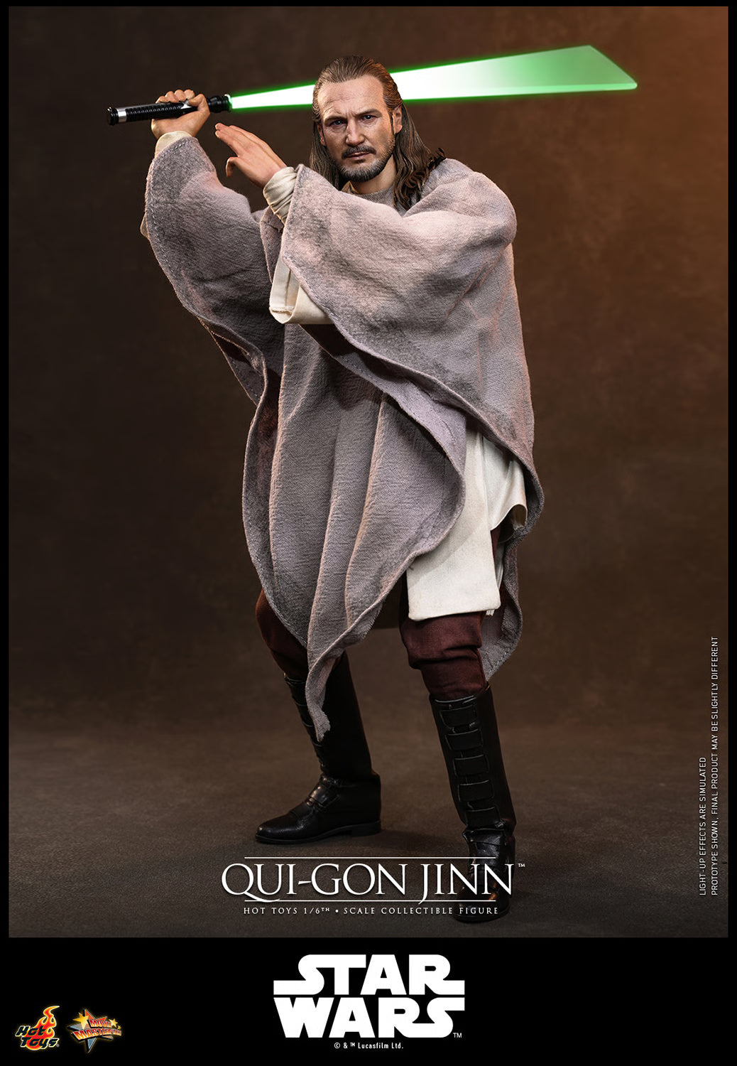 PRE-ORDER Hot Toys Star Wars The Phantom Menace Qui-Gon Jinn 1/6th Scale Figure