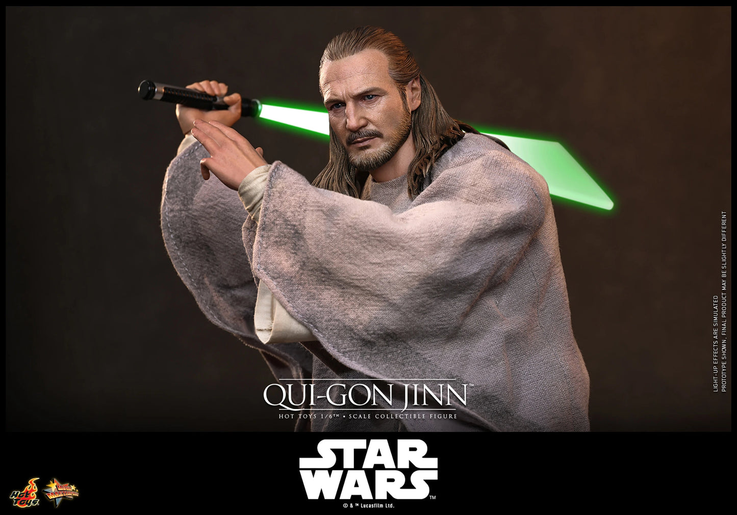 PRE-ORDER Hot Toys Star Wars The Phantom Menace Qui-Gon Jinn 1/6th Scale Figure