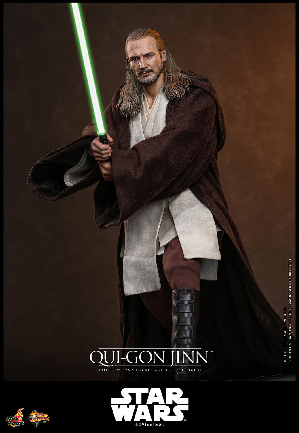 PRE-ORDER Hot Toys Star Wars The Phantom Menace Qui-Gon Jinn 1/6th Scale Figure