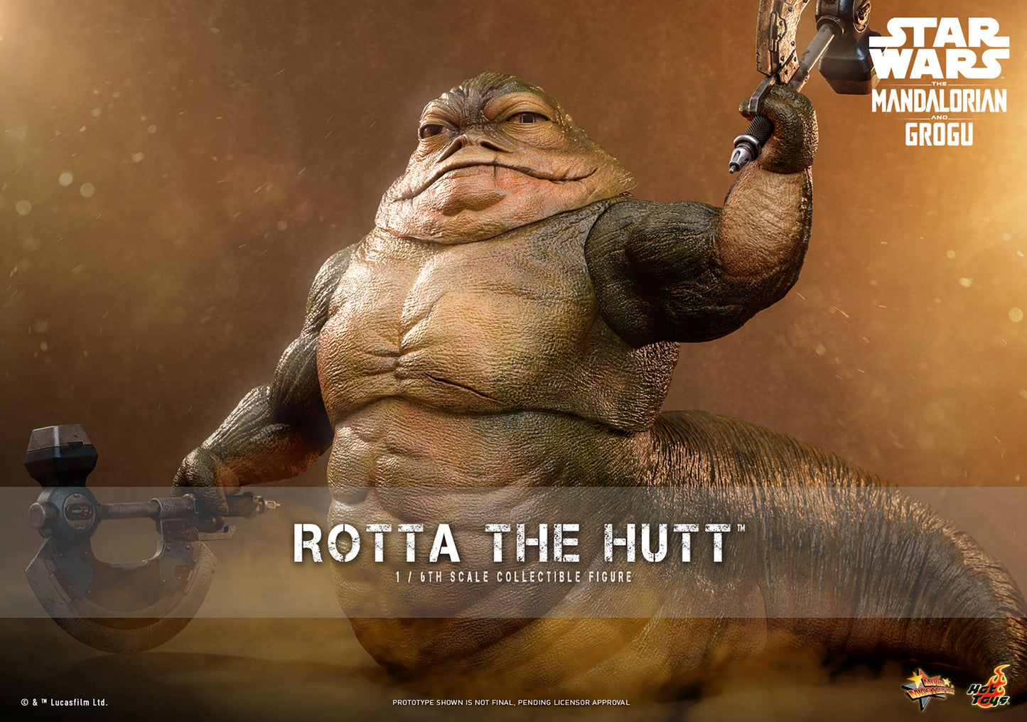 PRE-ORDER Hot Toys Star Wars Rotta The Hutt™ 1/6th Scale Figure