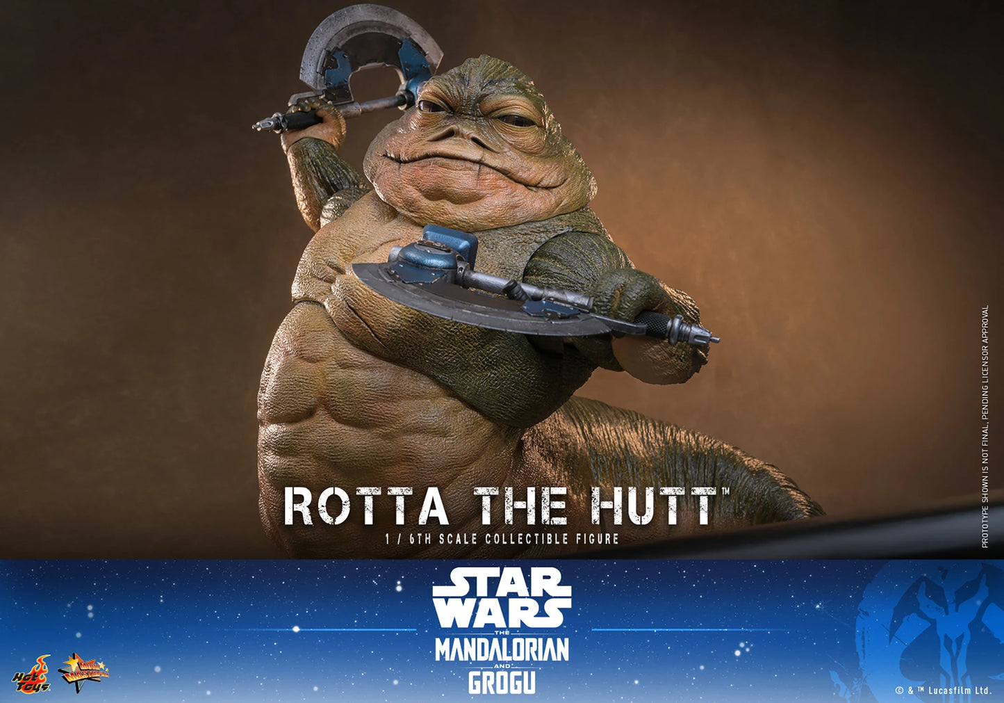 PRE-ORDER Hot Toys Star Wars Rotta The Hutt™ 1/6th Scale Figure