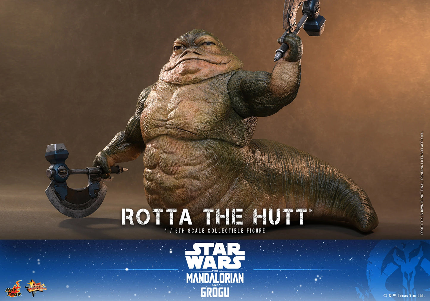 PRE-ORDER Hot Toys Star Wars Rotta The Hutt™ 1/6th Scale Figure