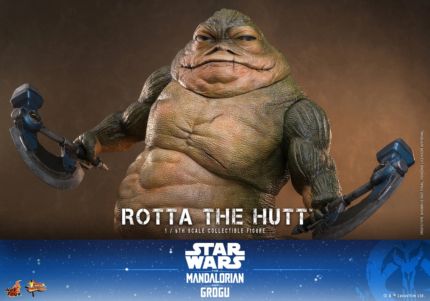 PRE-ORDER Hot Toys Star Wars Rotta The Hutt™ 1/6th Scale Figure