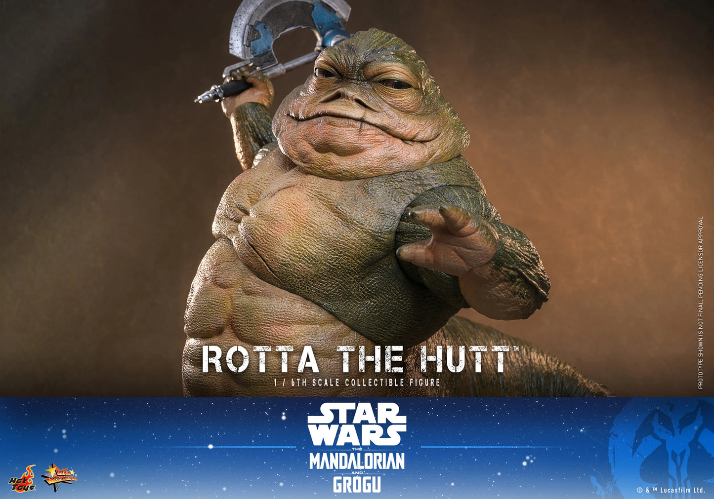 PRE-ORDER Hot Toys Star Wars Rotta The Hutt™ 1/6th Scale Figure