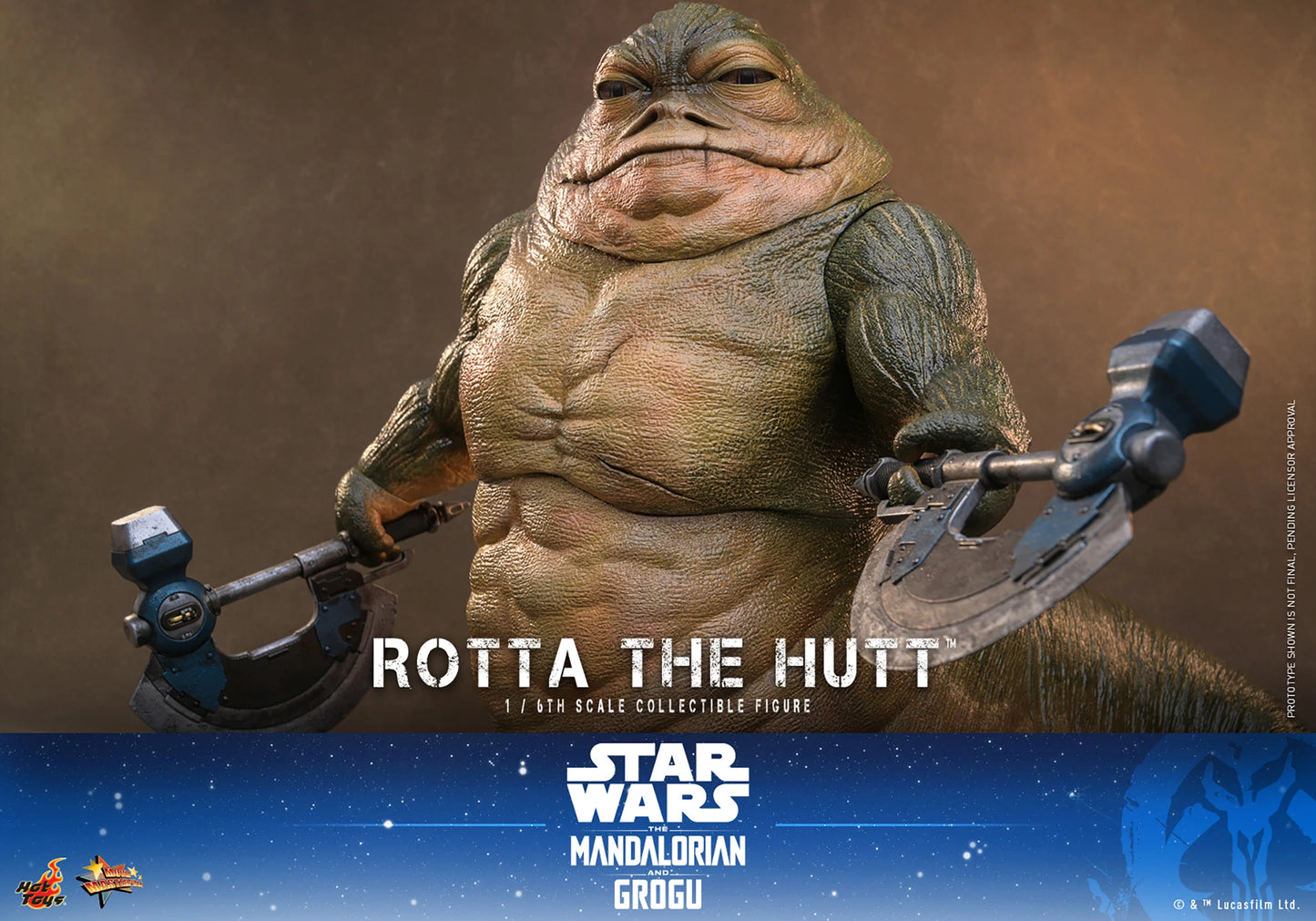 PRE-ORDER Hot Toys Star Wars Rotta The Hutt™ 1/6th Scale Figure