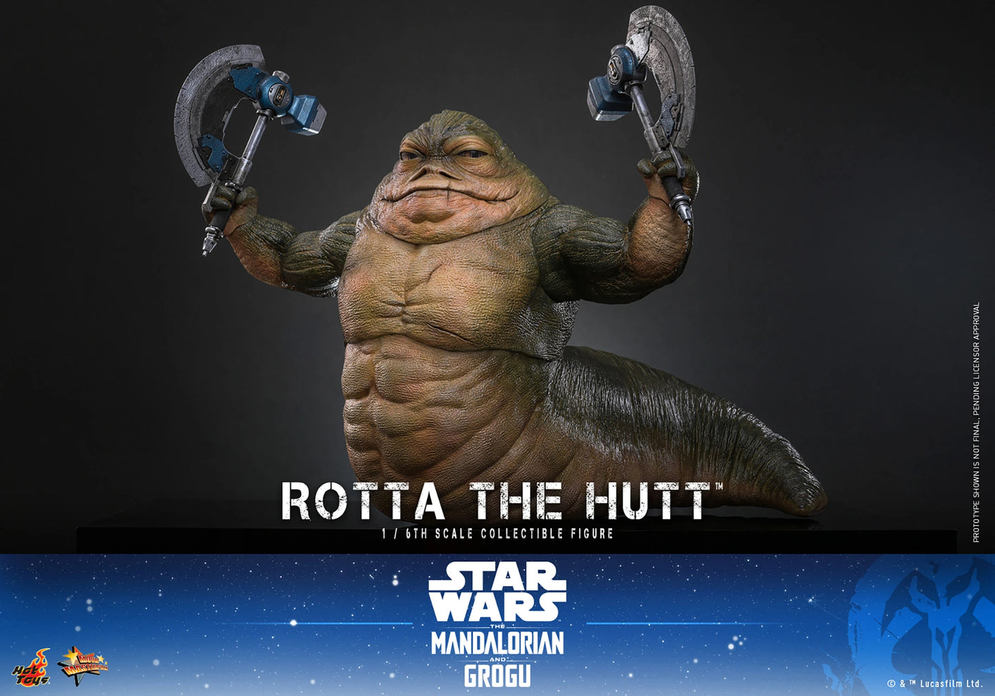 PRE-ORDER Hot Toys Star Wars Rotta The Hutt™ 1/6th Scale Figure