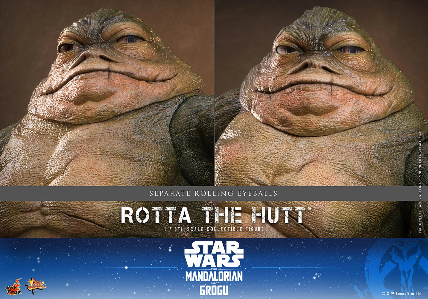 PRE-ORDER Hot Toys Star Wars Rotta The Hutt™ 1/6th Scale Figure